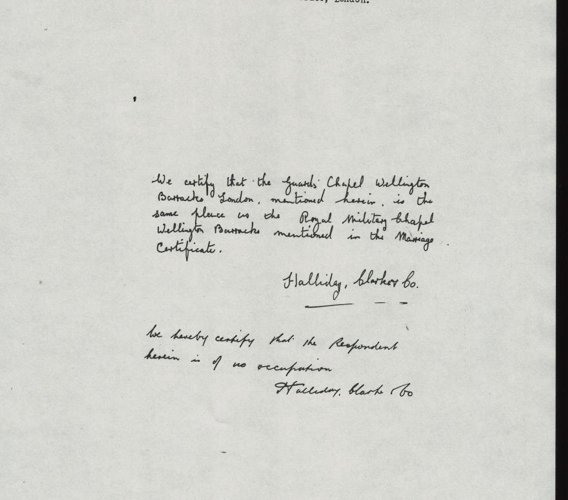 The Divorce Papers of John Theodore Talbot Fletcher - page 4