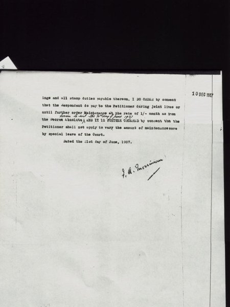 The Divorce Papers of John Theodore Talbot Fletcher - page 14